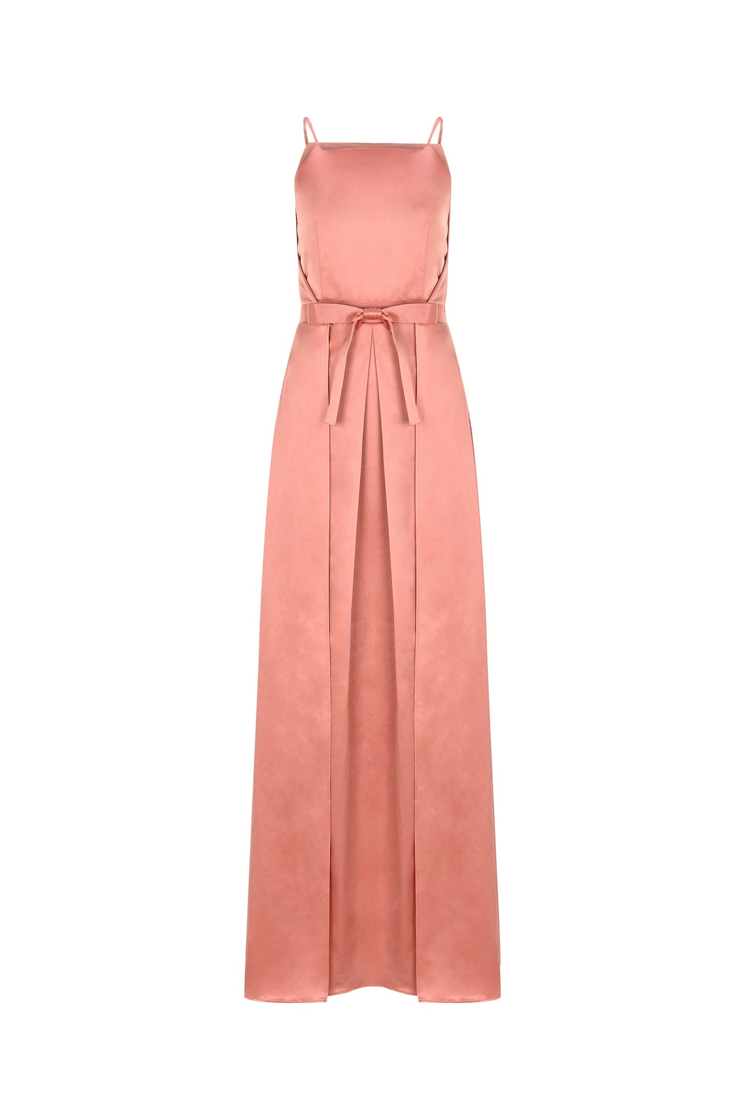 BELVOIR %100 Pamuk Elbise - Pembe | %100 pamuk saten dokusuna sahip BELVOIR elbise, hafif ve nefes alan yapısıyla yaz aylarında ferahlık sunar. Ayarlanabilir tasarımıyla her anınıza uyum sağlar.