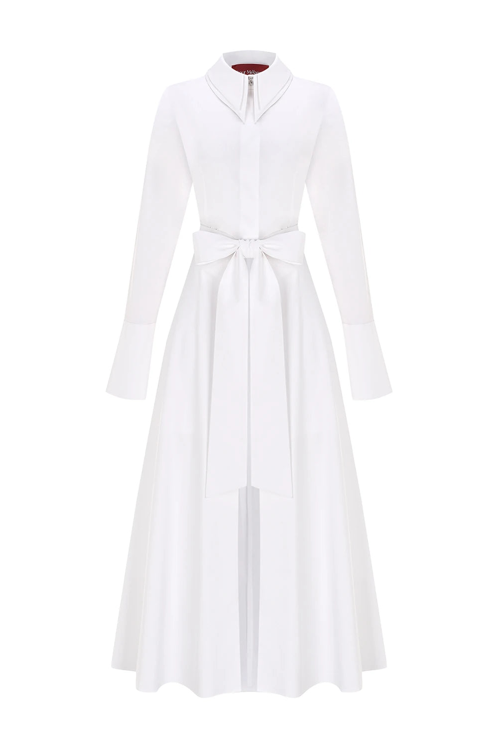 ZARELA %100 Pamuk Gömlek Elbise - Beyaz | ZARELA Gömlek Elbise, %100 pamuk yapısıyla ferah bir his sunar. Çift yaka detayı ve uzun kollarıyla yaz stilinizi şık bir şekilde tamamlar.