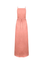 BELVOIR %100 Pamuk Elbise - Pembe | %100 pamuk saten dokusuna sahip BELVOIR elbise, hafif ve nefes alan yapısıyla yaz aylarında ferahlık sunar. Ayarlanabilir tasarımıyla her anınıza uyum sağlar.