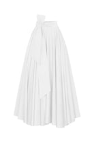 CAVELLA %100 Pamuk Etek - Kasar Beyaz | %100 pamuk CAVELLA etek, gün boyu ferah bir his sunar. Daire formuyla hareketli ve hacimli bir silüet yaratır. Yaz için ideal, konforlu seçim.